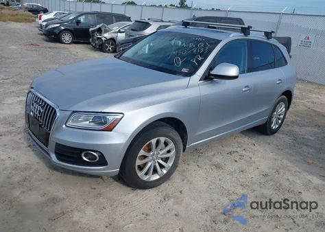 2016 Audi Q5 2.0T Premium z USA, uszkodzony, nr VIN WA1L2AFP1GA067982
